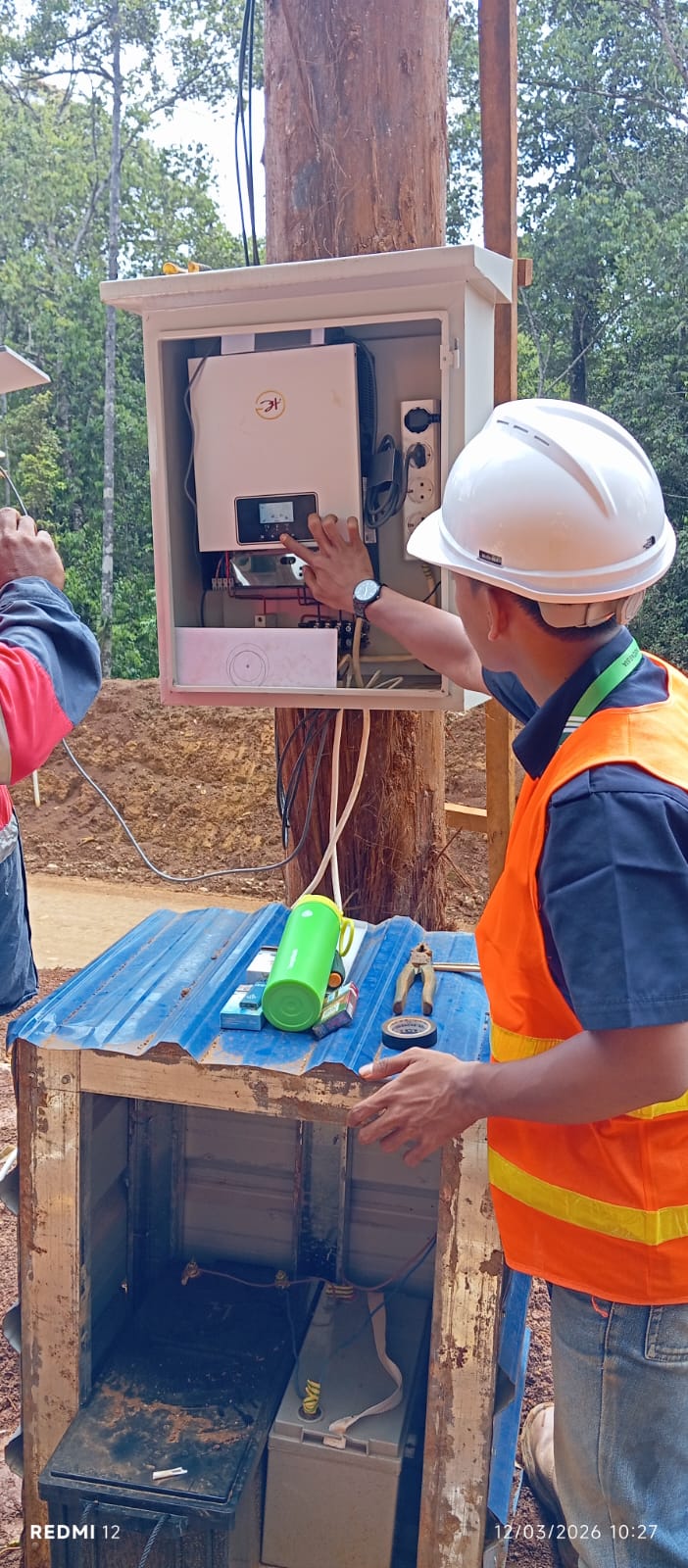 Pemasangan Panel Surya + Akses CCTV (FMS)