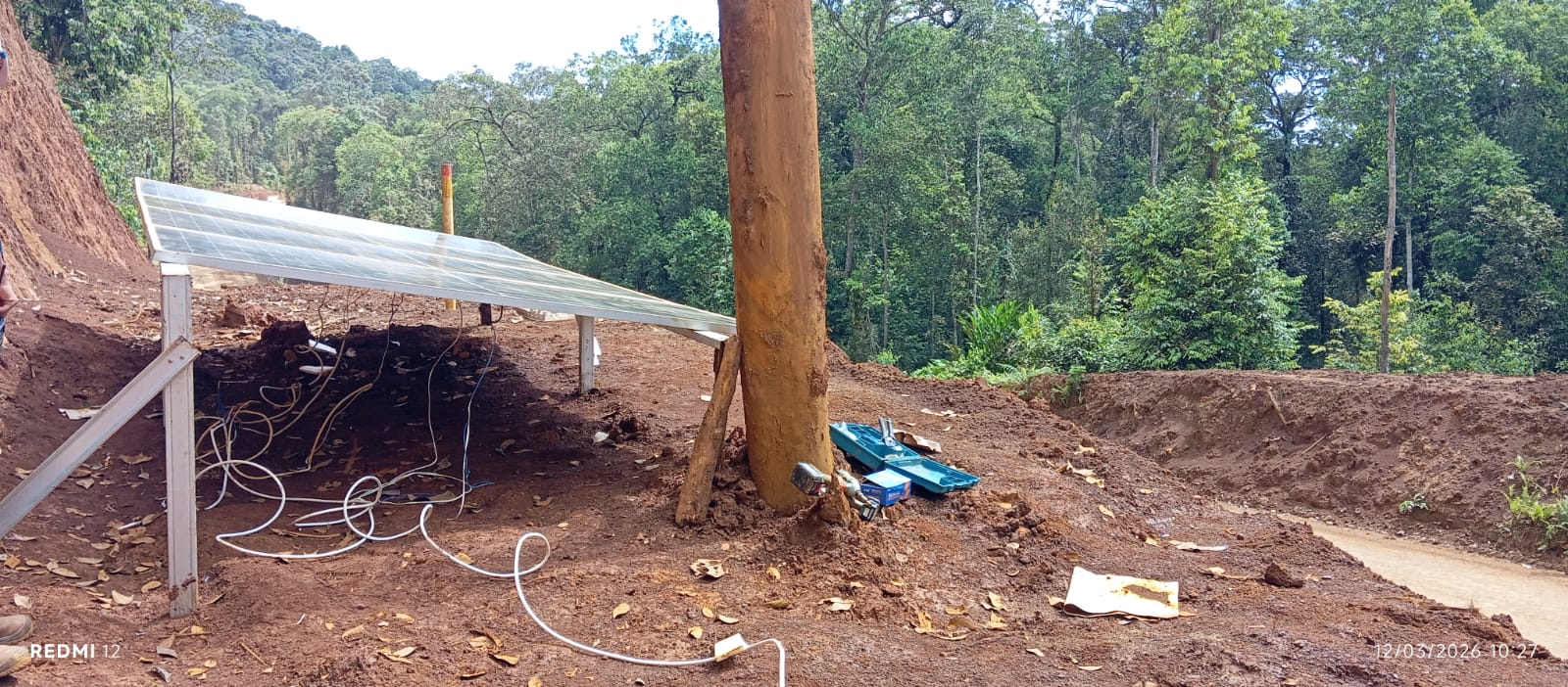 Pemasangan Panel Surya + Akses CCTV (FMS)