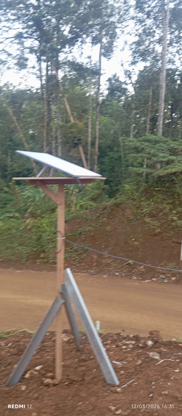 Pemasangan Panel Surya + Akses CCTV (FMS)