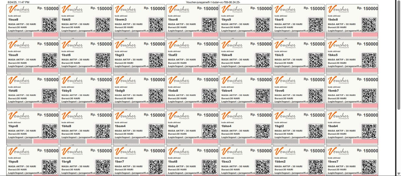 Instalasi Hotspot Voucher (Voceran)